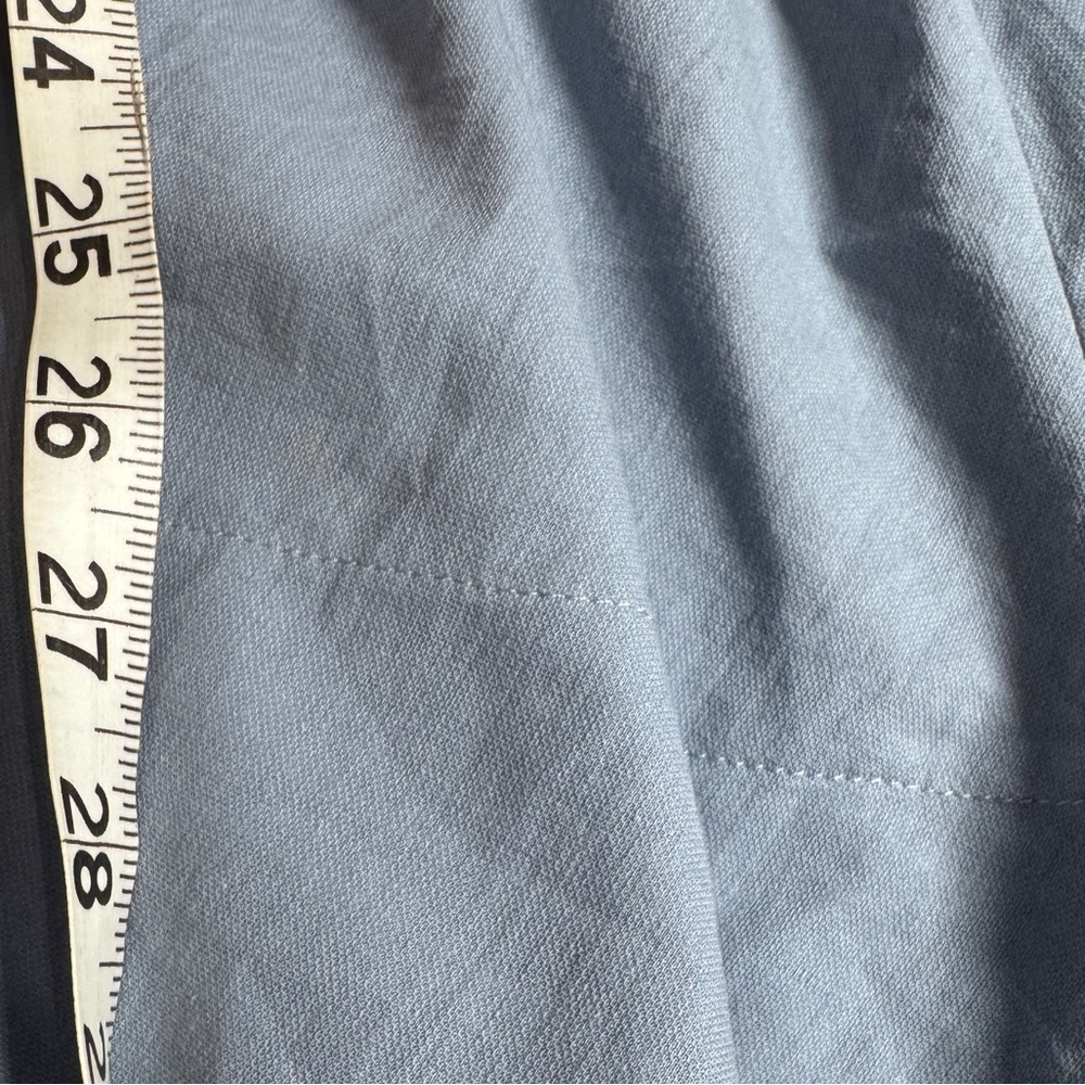 Pomander Place Finley Flutter Sleeve Cotton
Relaxed Pocket Mini Dress Blue XS - Picture 14 of 16